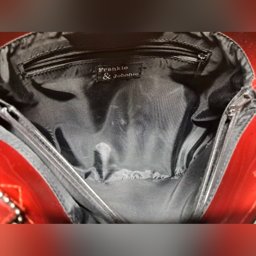 Frankie & Johnie Patent Leather Tote Bag - Picture 7 of 7